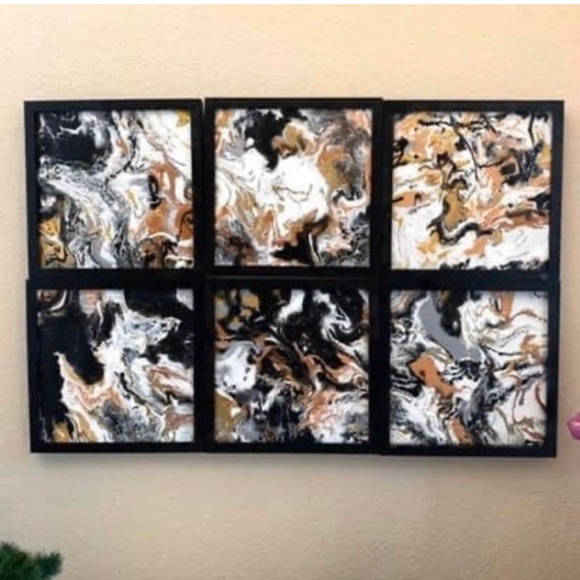 Mindy Williamson Art Other - Original 6 piece canvas artwork set